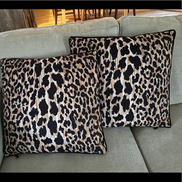 Pier 1 Other - Pier 1 ~ 2 Leopard Pillows